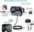 FM Transmitter Bluetooth 5.0 Hands-free Car Kit with Quick Charge QC 3.0 Car Radio Adapter with Microphone CVC Noise Reduction......
